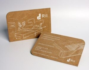 MDF impresso com Tinta Branca em Serigrafia