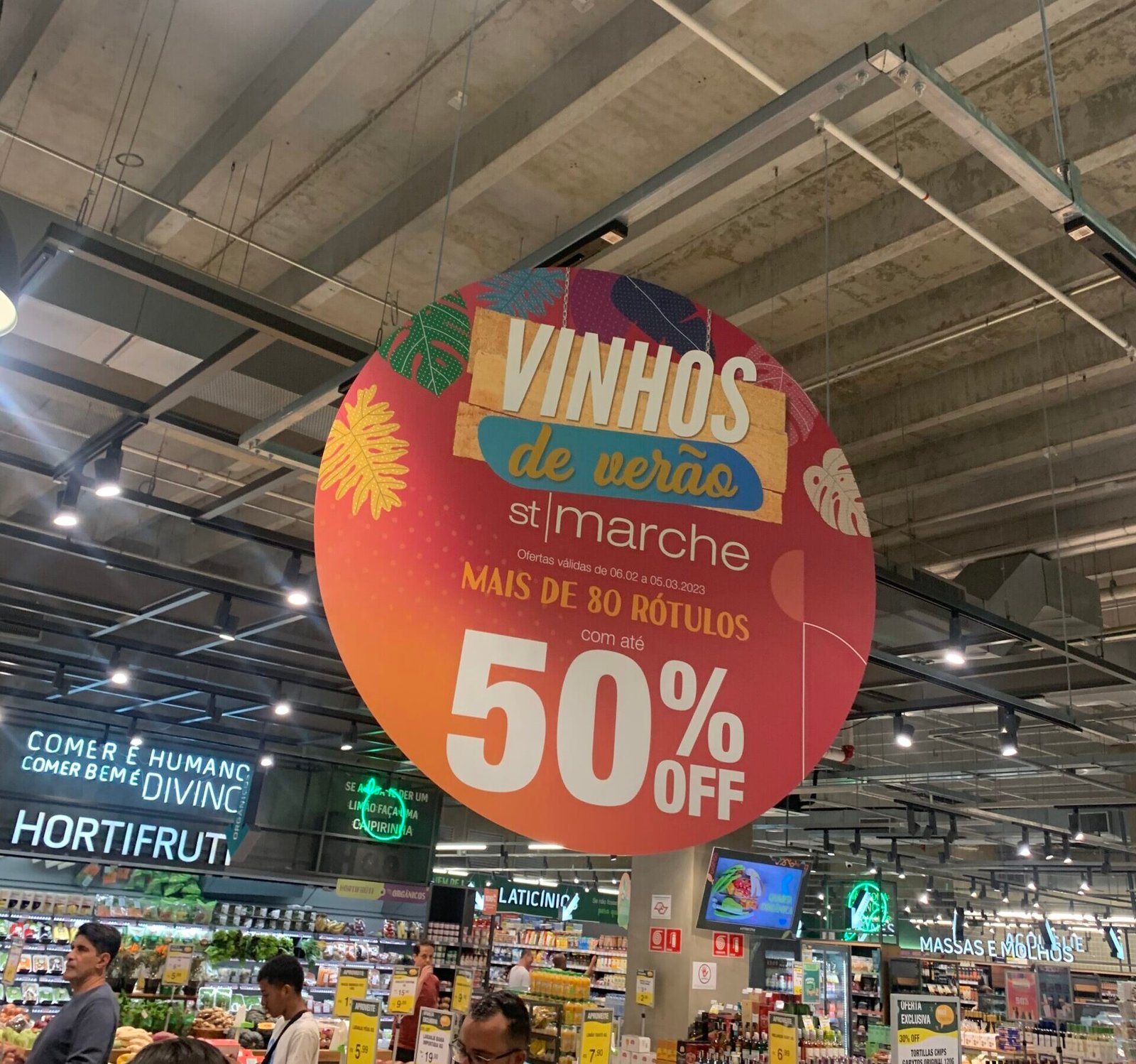 Móbile de PS com impressão UV